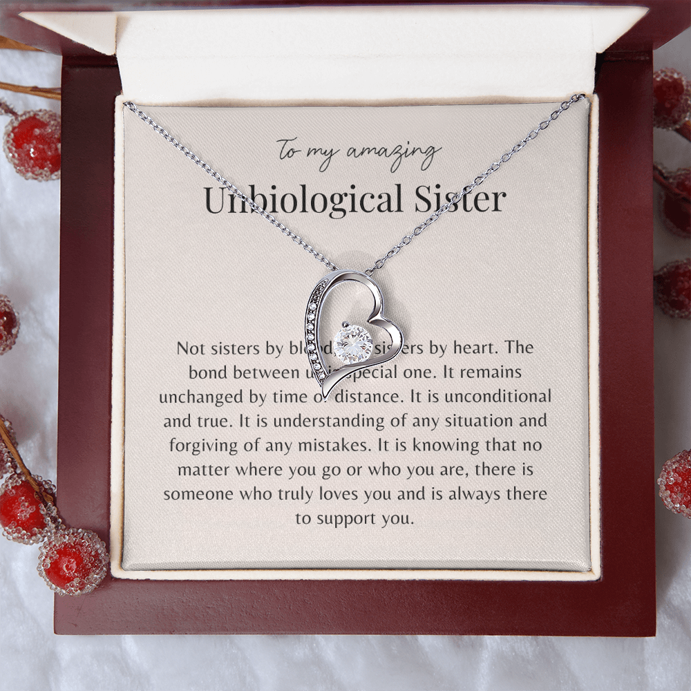 Amazing Unbiological Sister Necklace