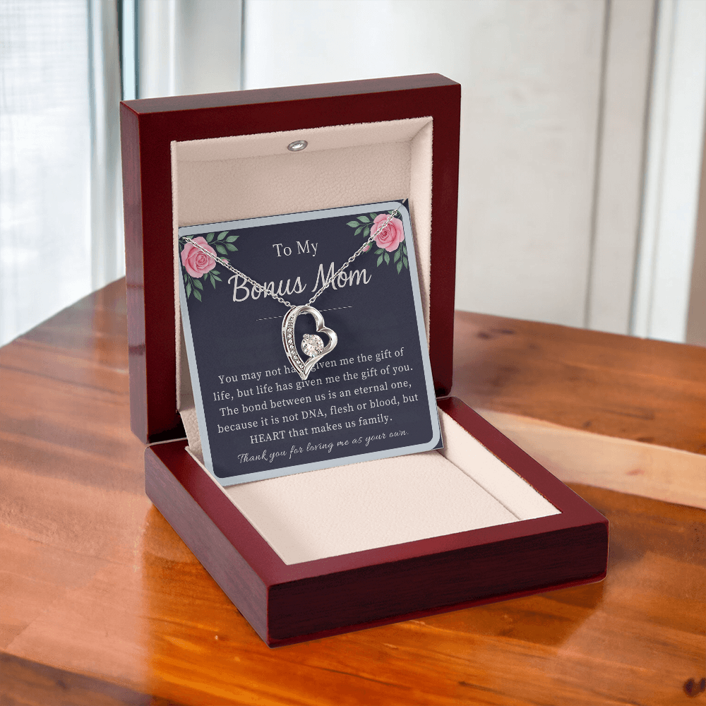To My Bonus Mom Necklace