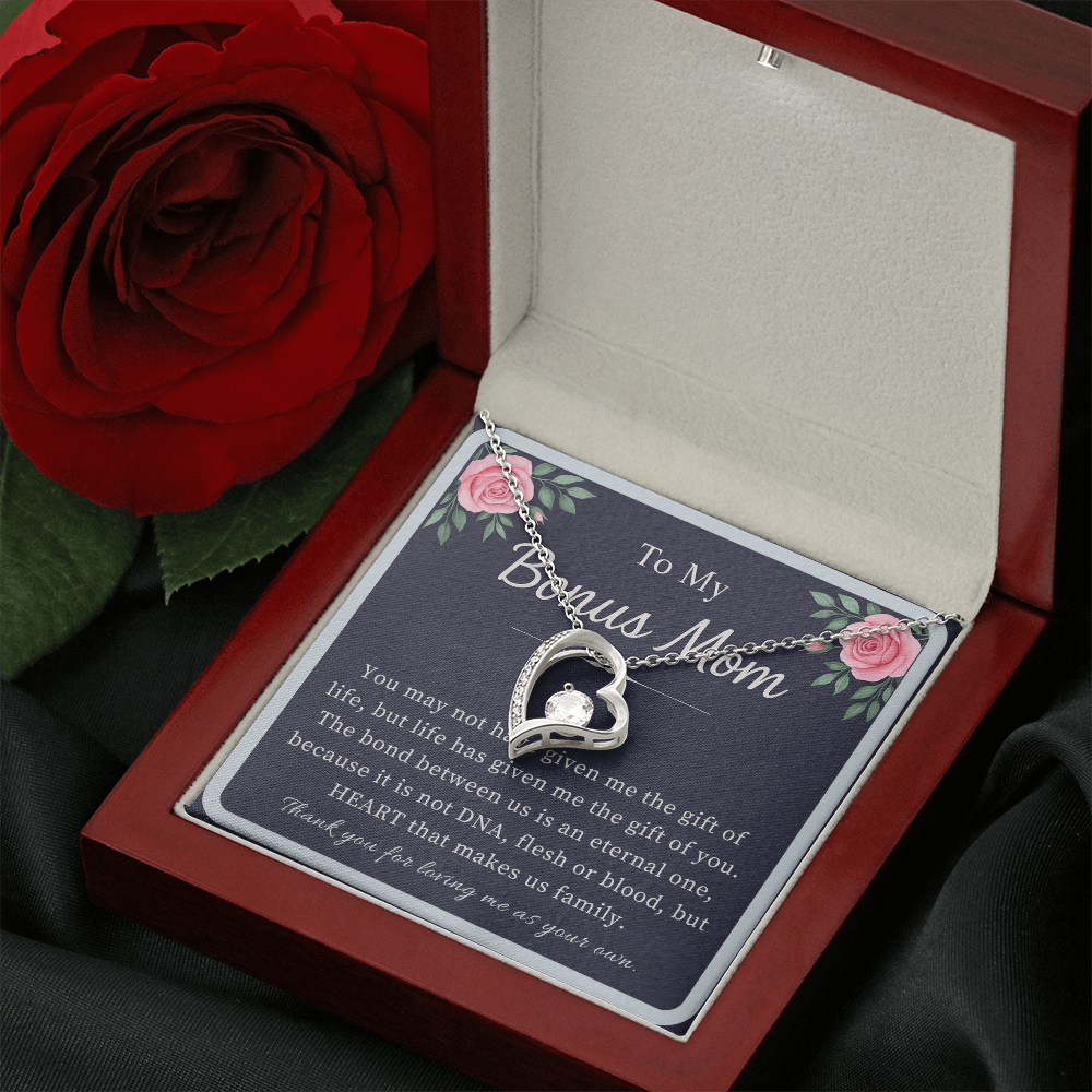To My Bonus Mom Necklace