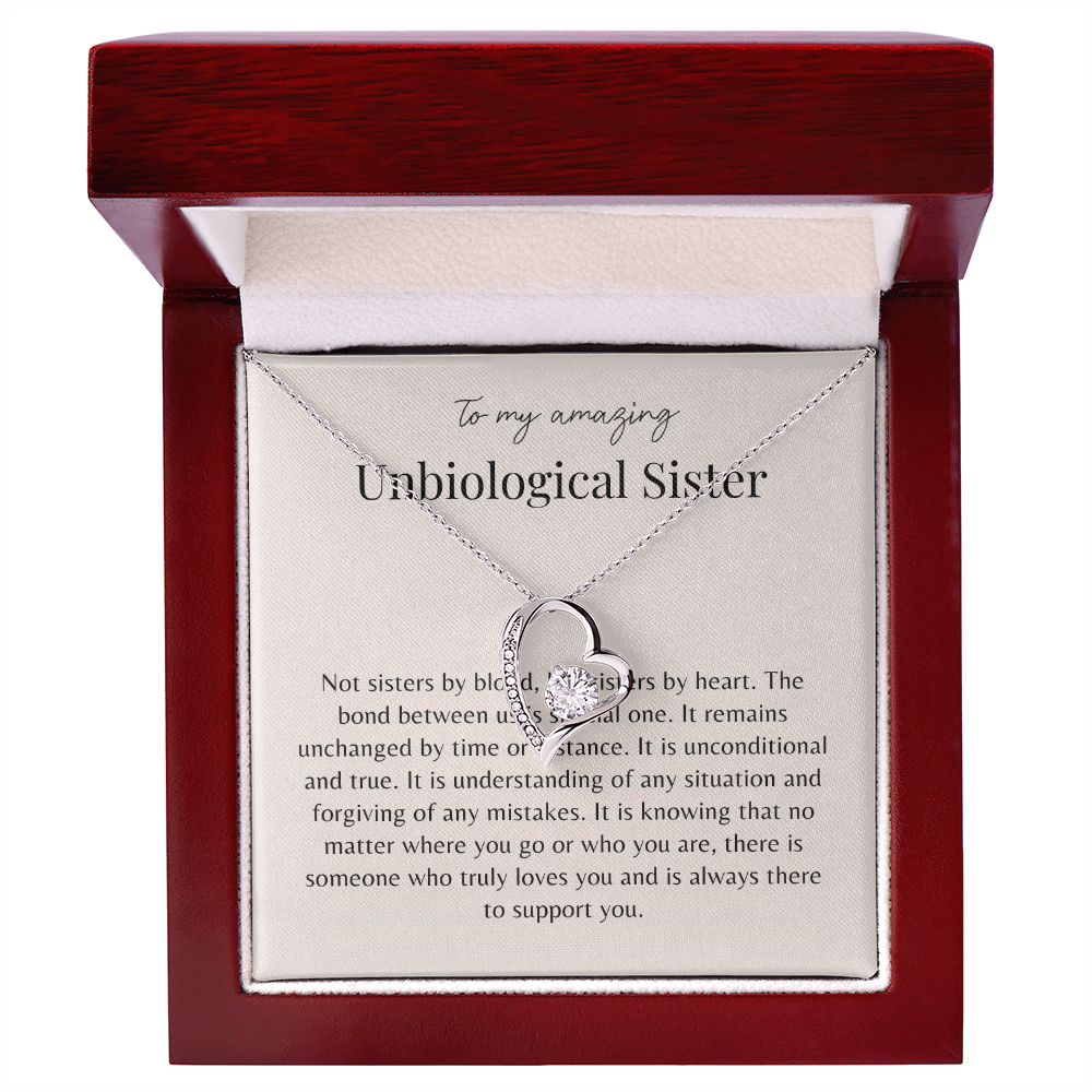 Amazing Unbiological Sister Necklace
