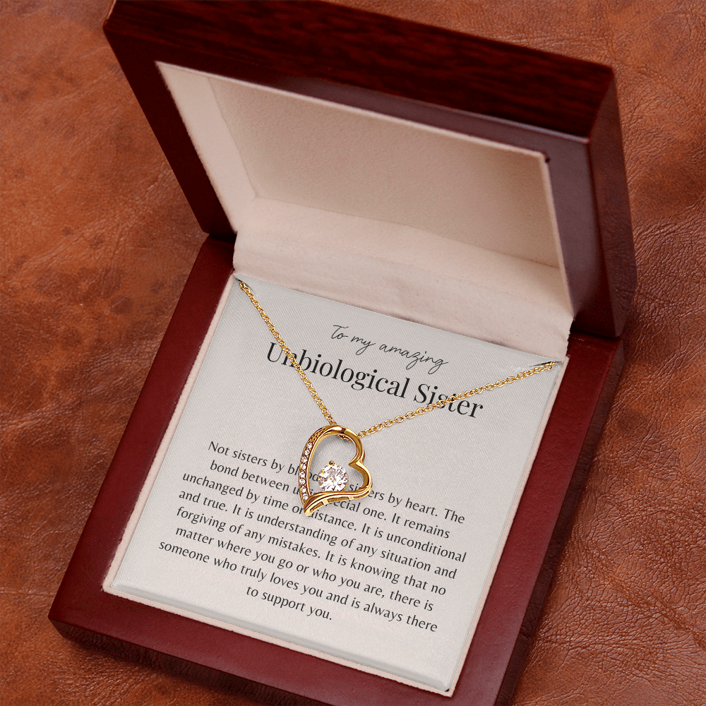 Amazing Unbiological Sister Necklace