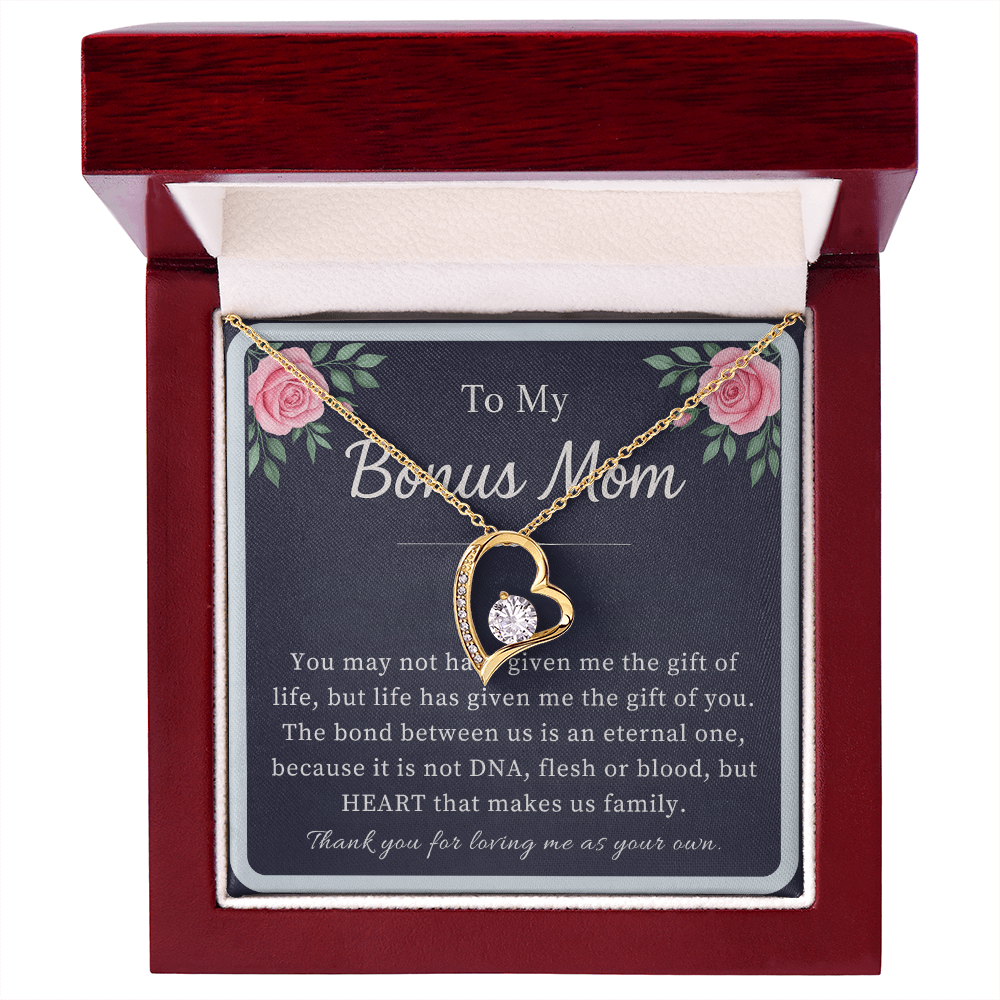 To My Bonus Mom Necklace