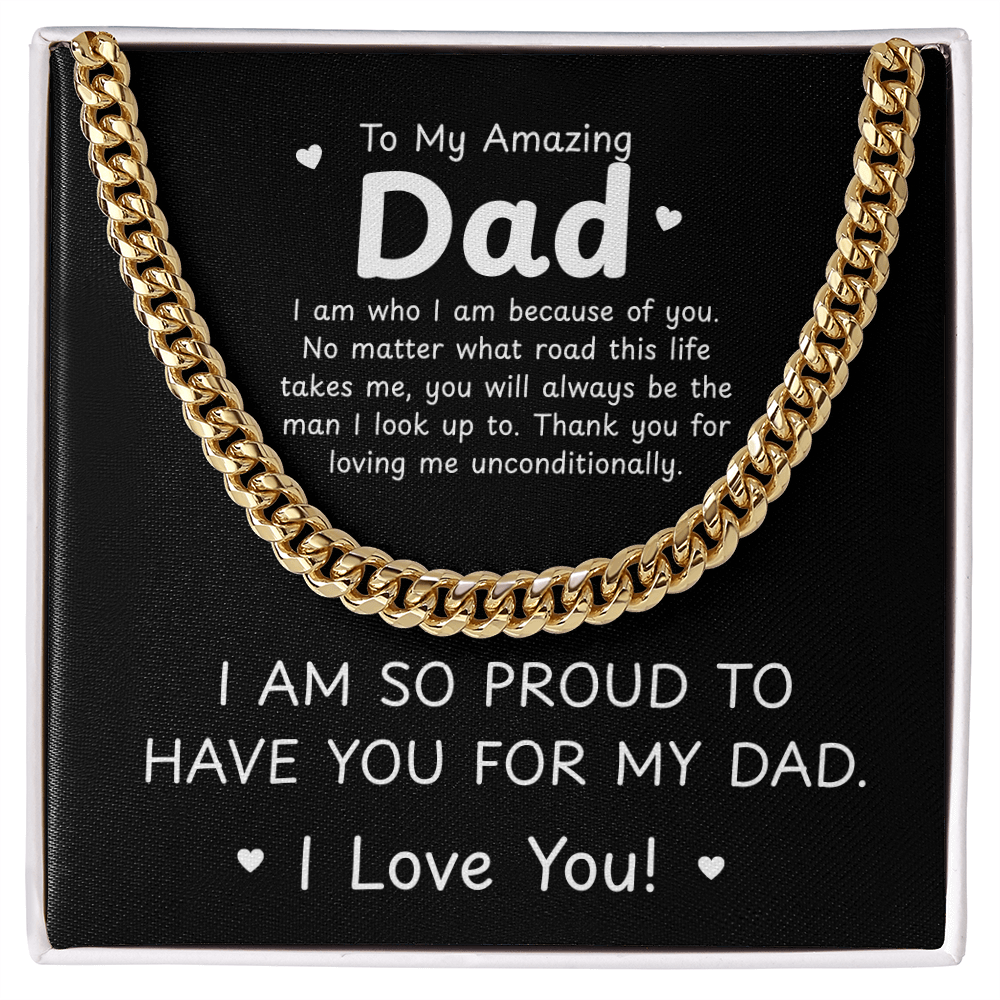 Amazing Dad Necklace