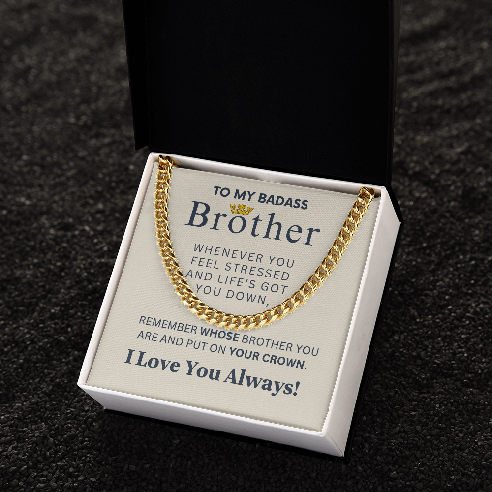 Badass Brother Necklace