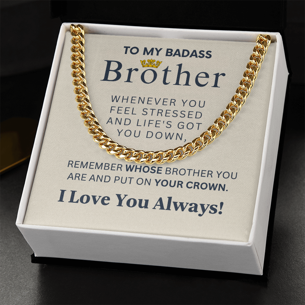 Badass Brother Necklace