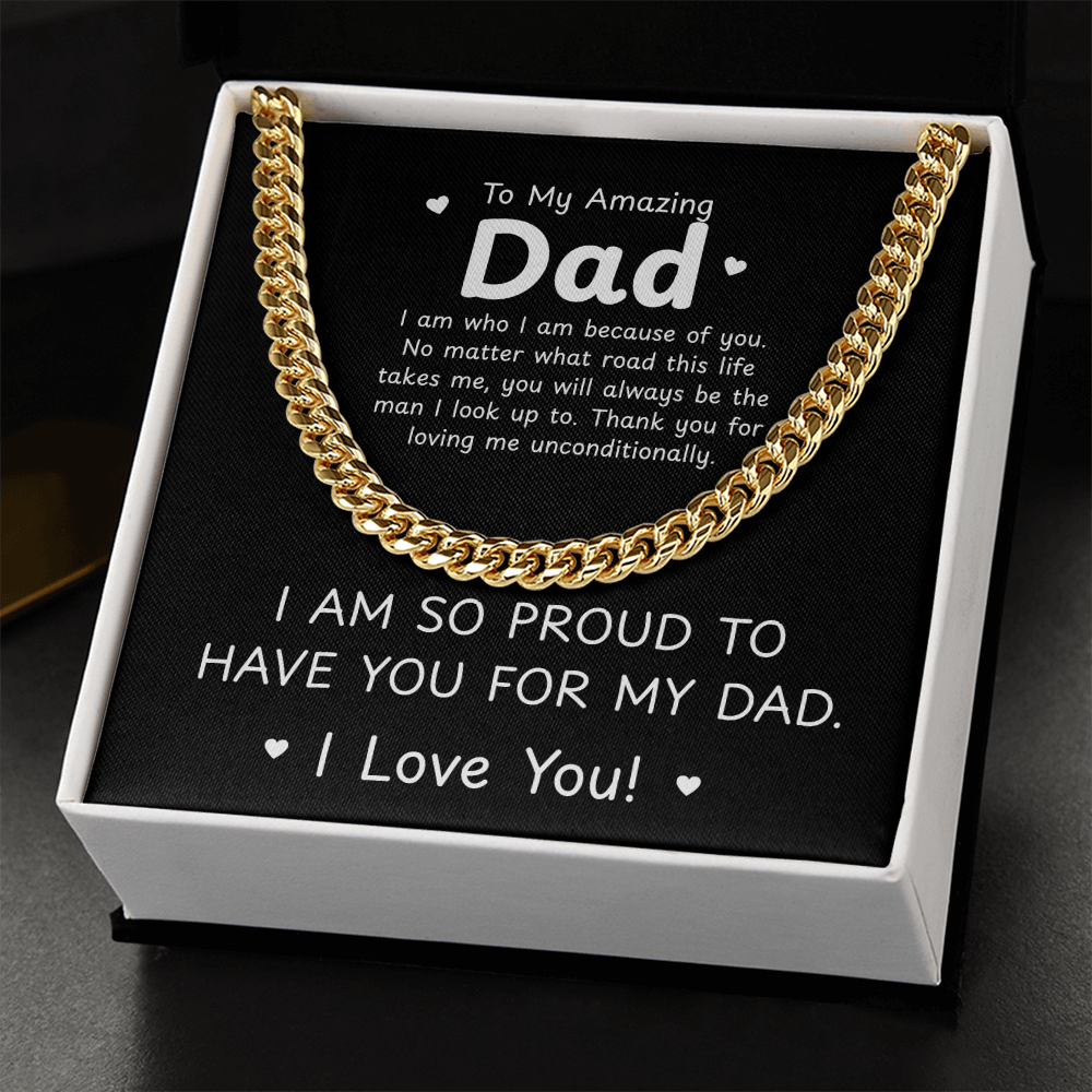 Amazing Dad Necklace