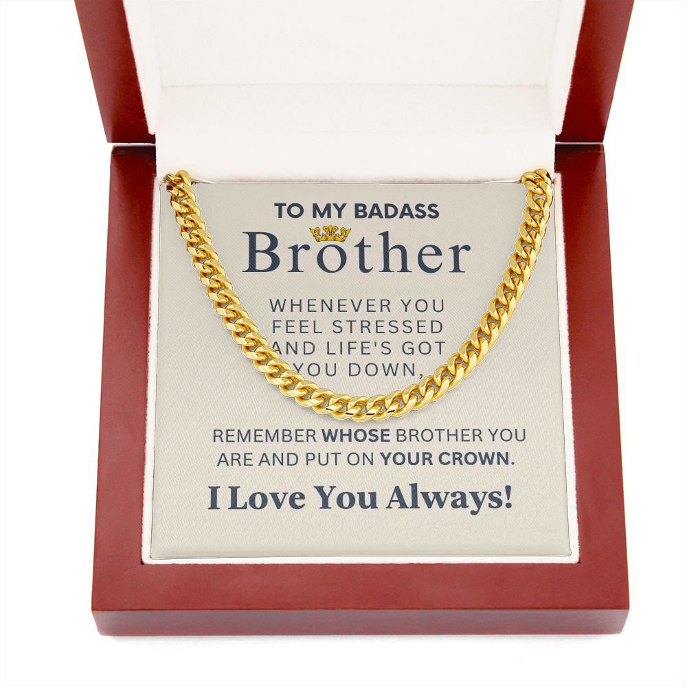 Badass Brother Necklace