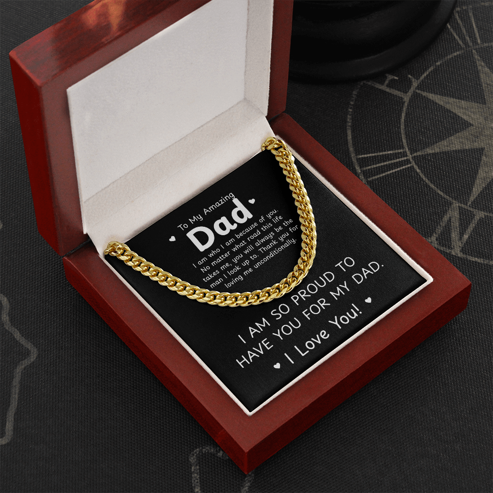 Amazing Dad Necklace