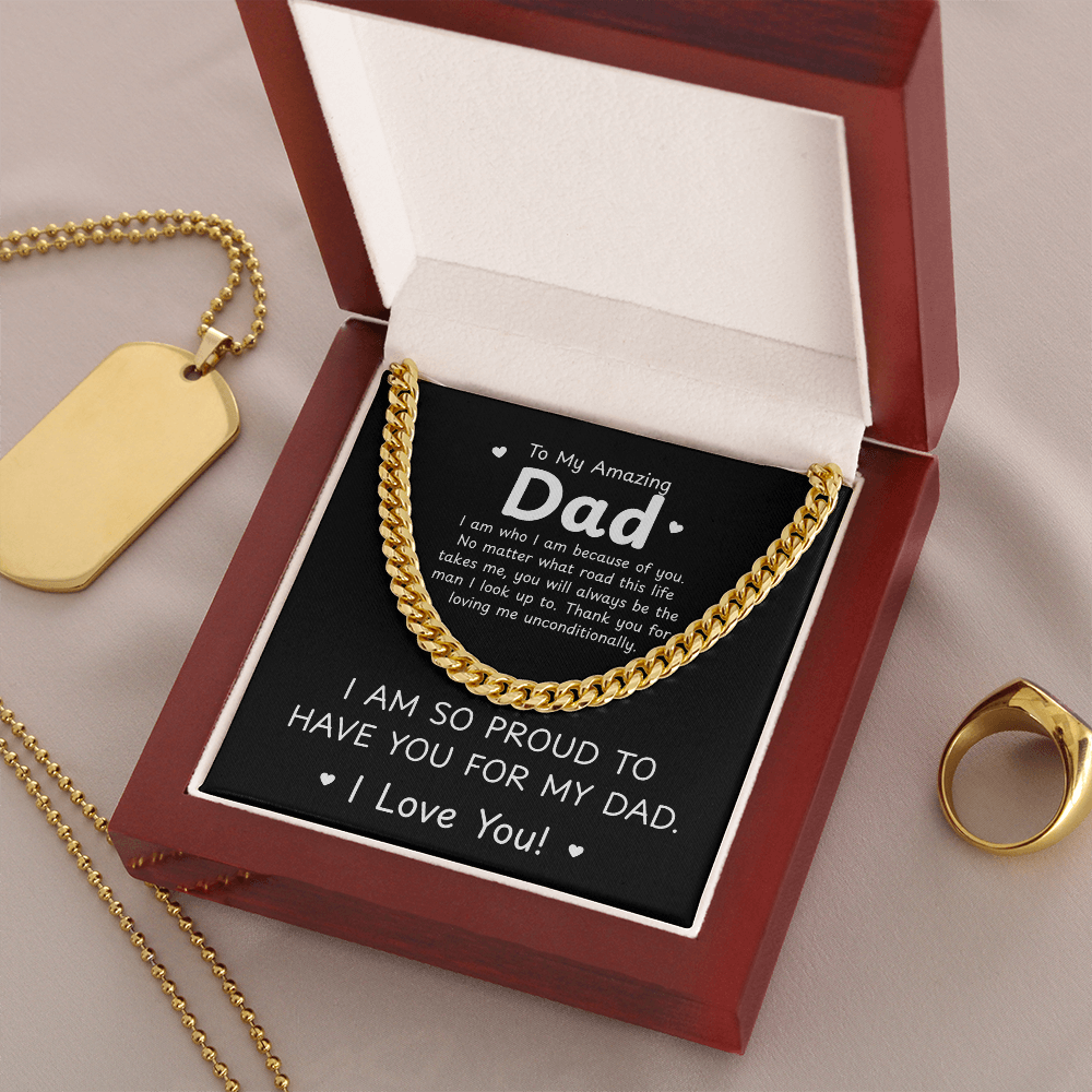 Amazing Dad Necklace