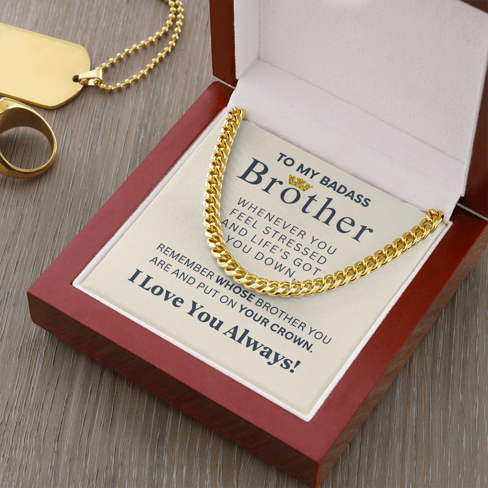 Badass Brother Necklace