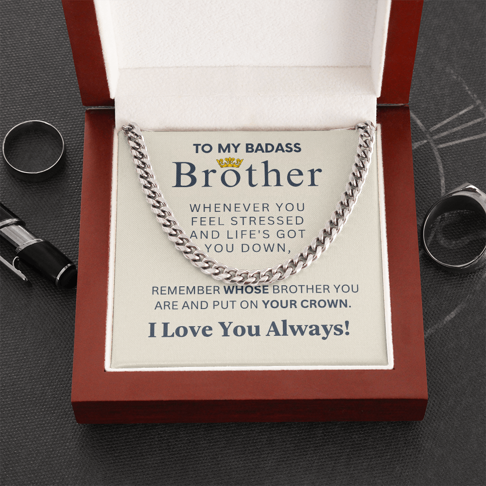 Badass Brother Necklace