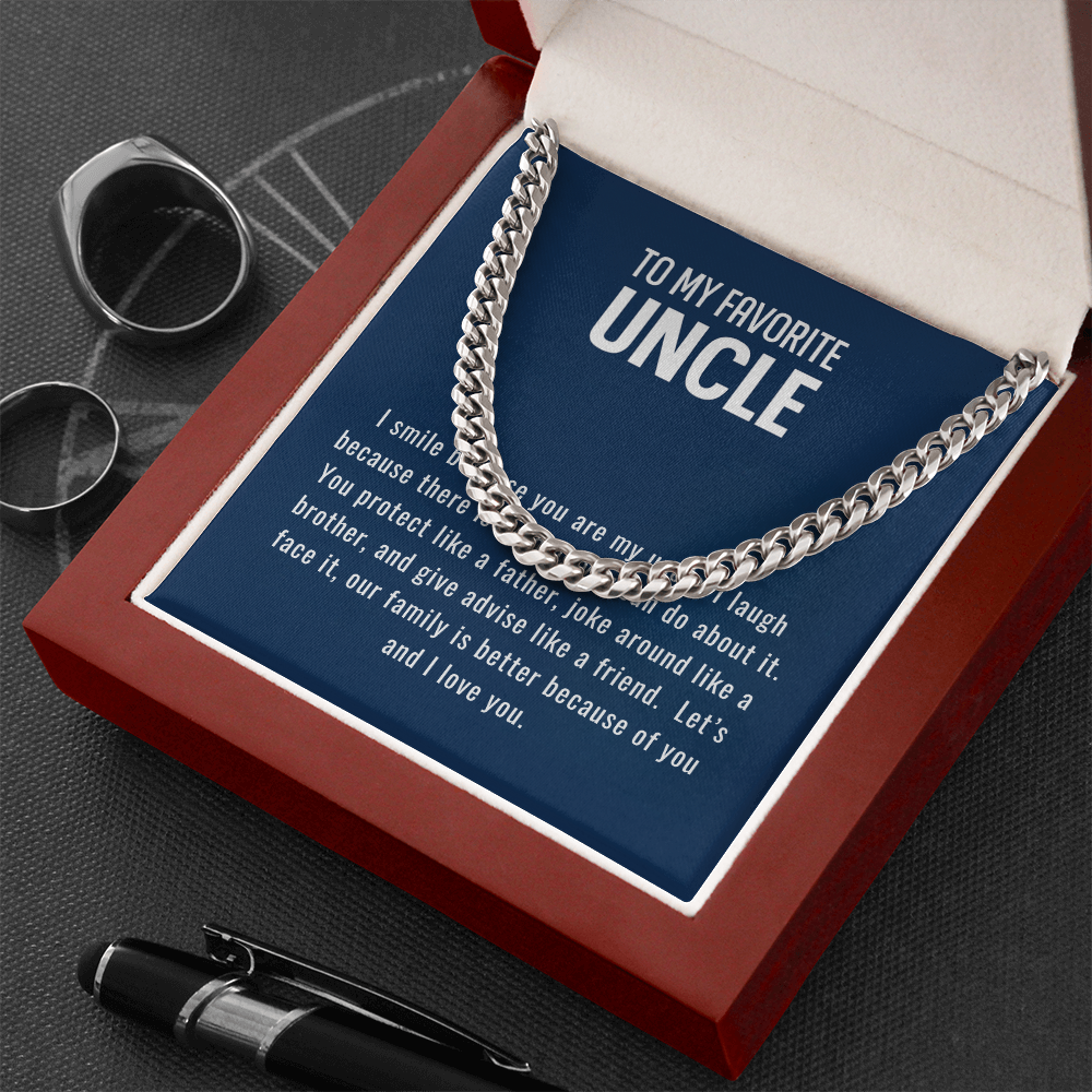 Favorite Uncle Necklace