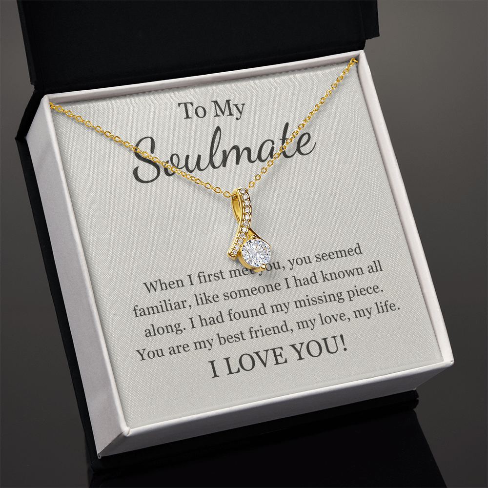 To My Soulmate Necklace