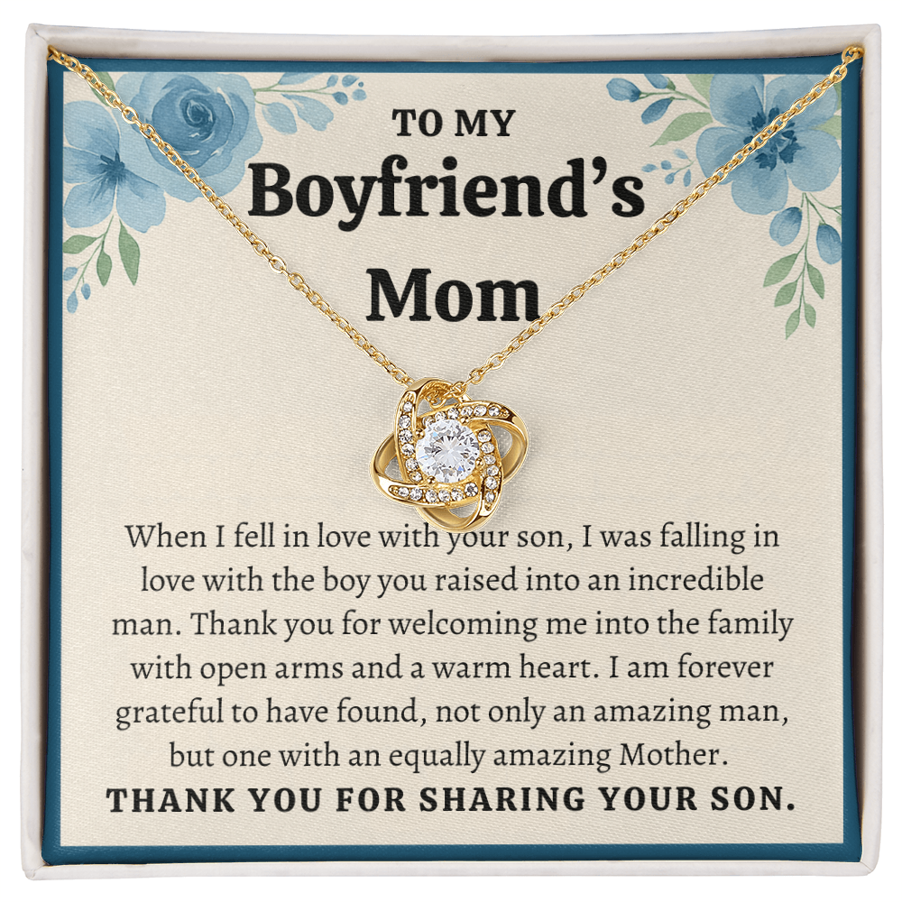To My Boyfriend's Mom Necklace