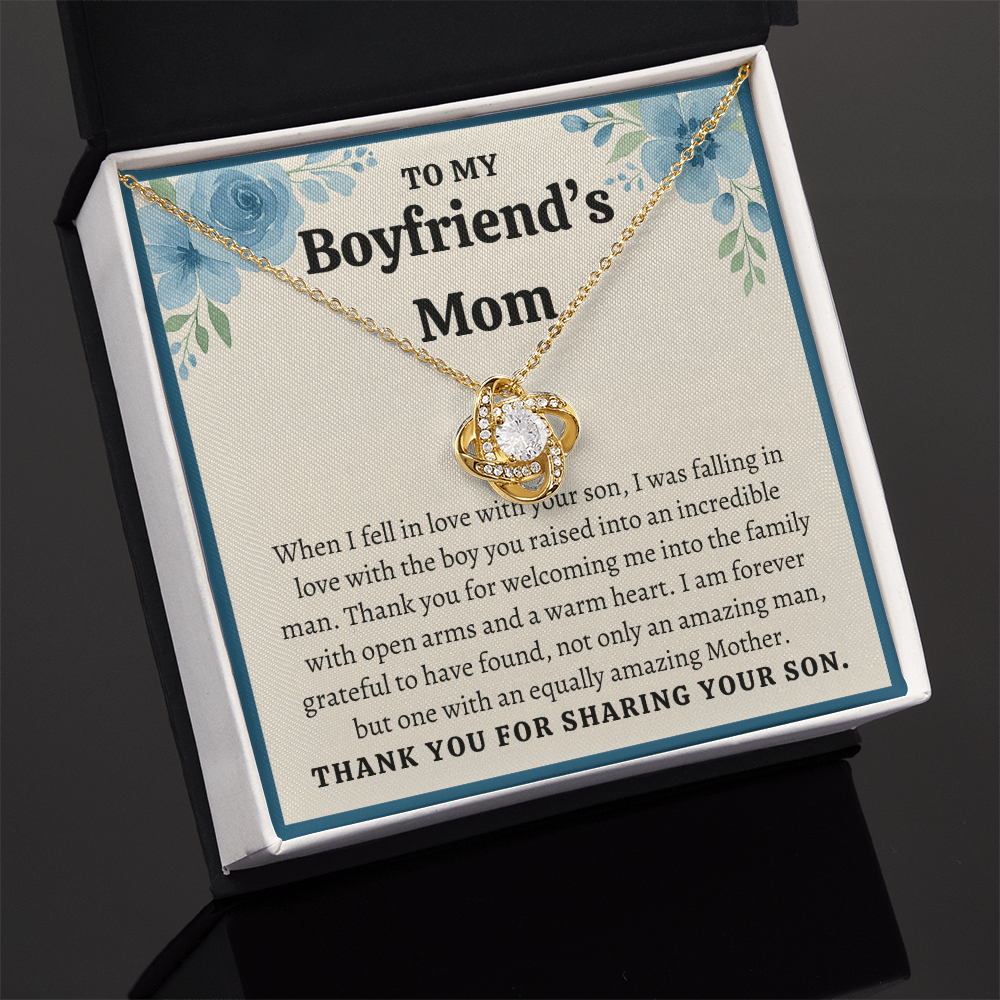 To My Boyfriend's Mom Necklace