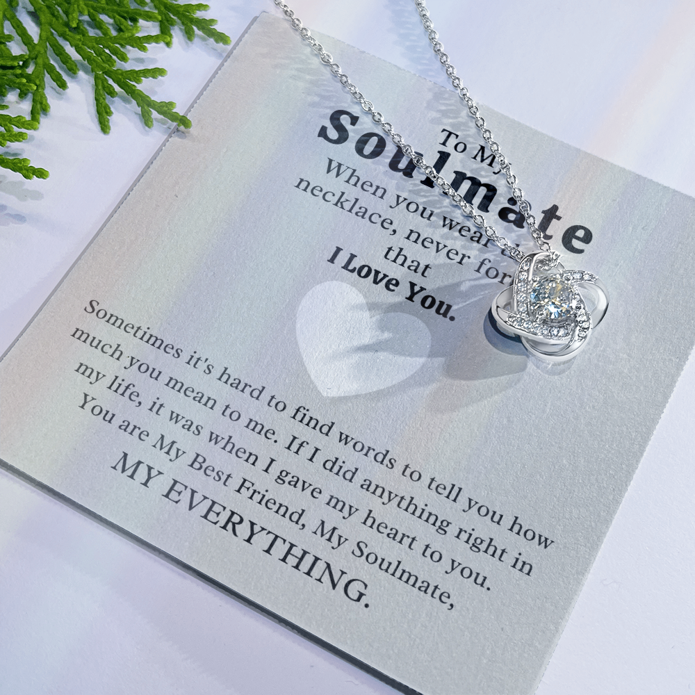 To My Soulmate 2 Necklace