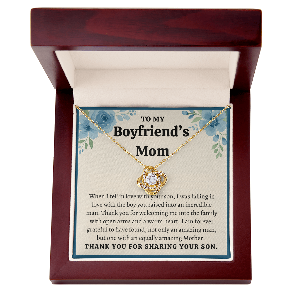 To My Boyfriend's Mom Necklace