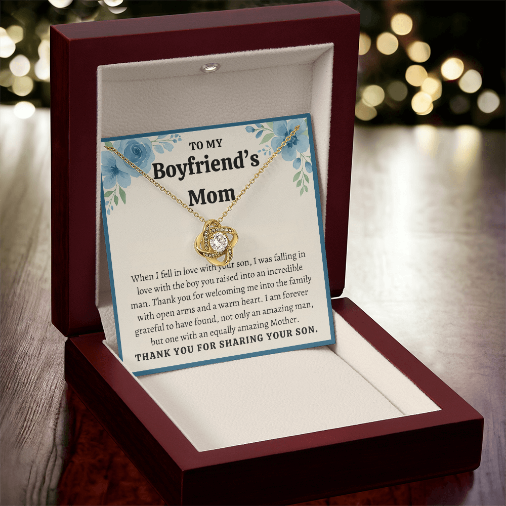 To My Boyfriend's Mom Necklace