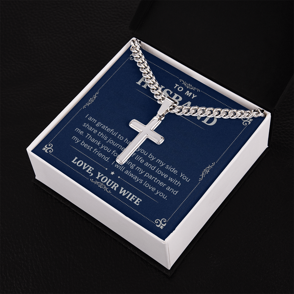 To My Husband Necklace