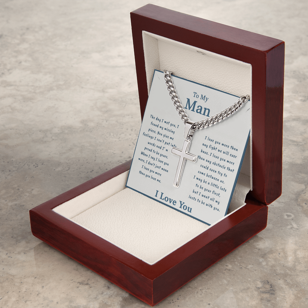 To My Man Necklace