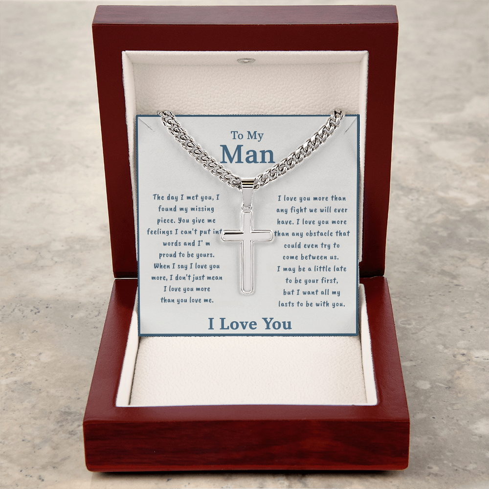 To My Man Necklace