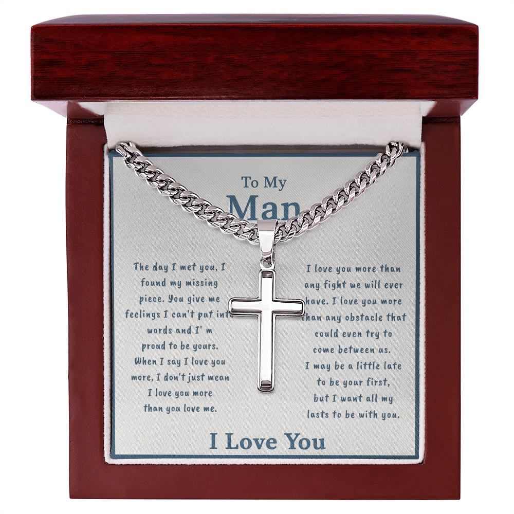 To My Man Necklace