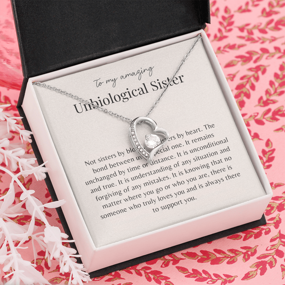 Amazing Unbiological Sister Necklace