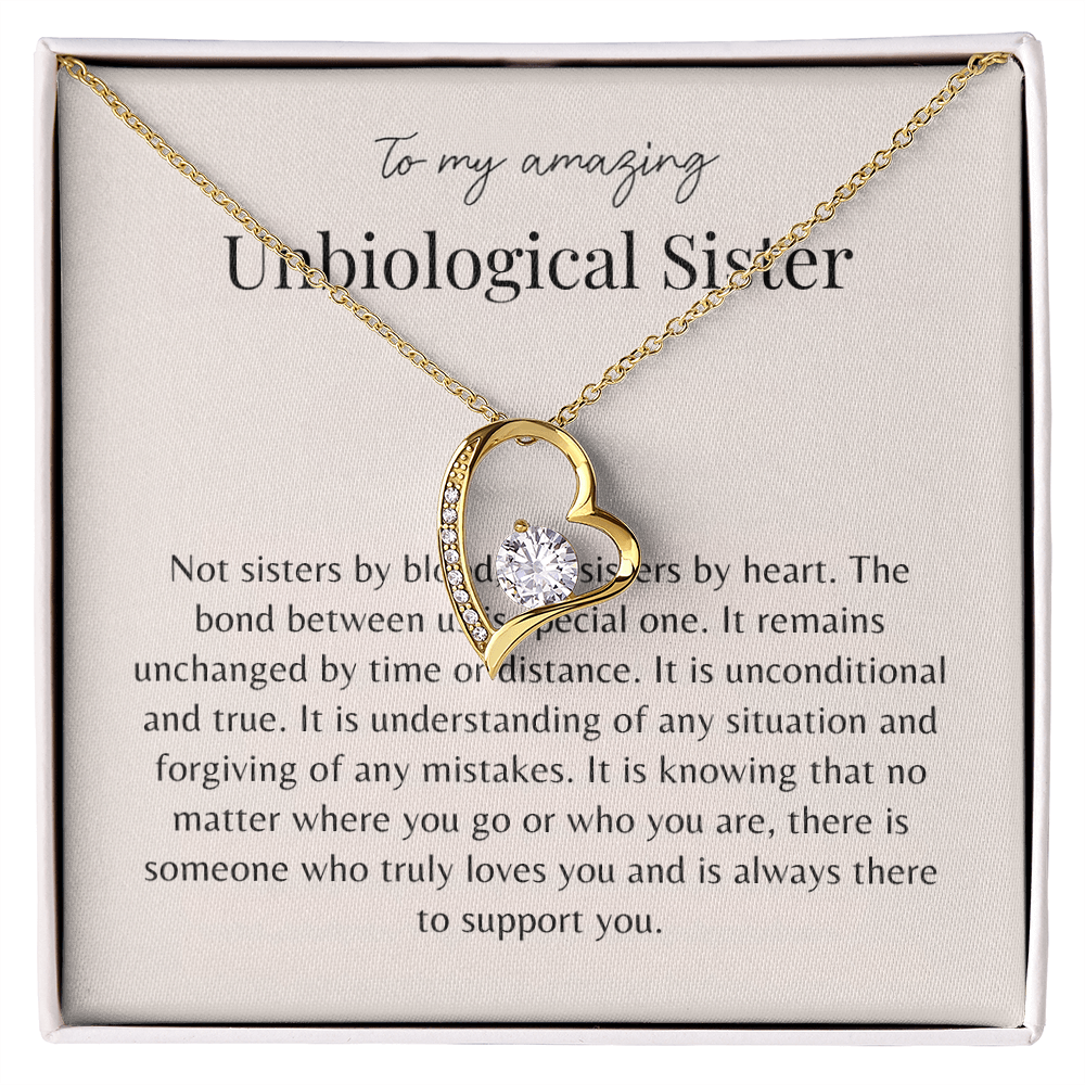 Amazing Unbiological Sister Necklace