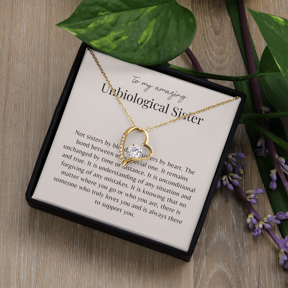 Amazing Unbiological Sister Necklace