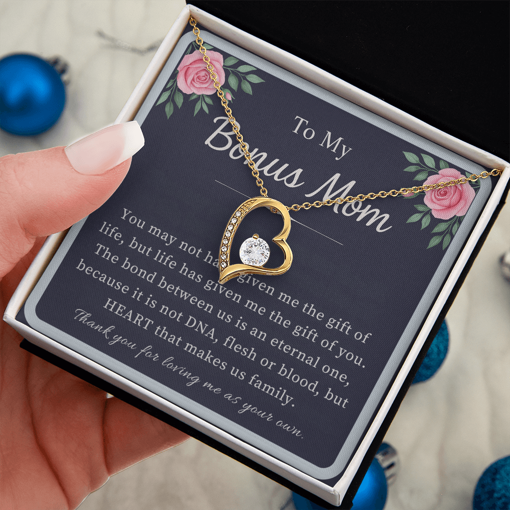 To My Bonus Mom Necklace
