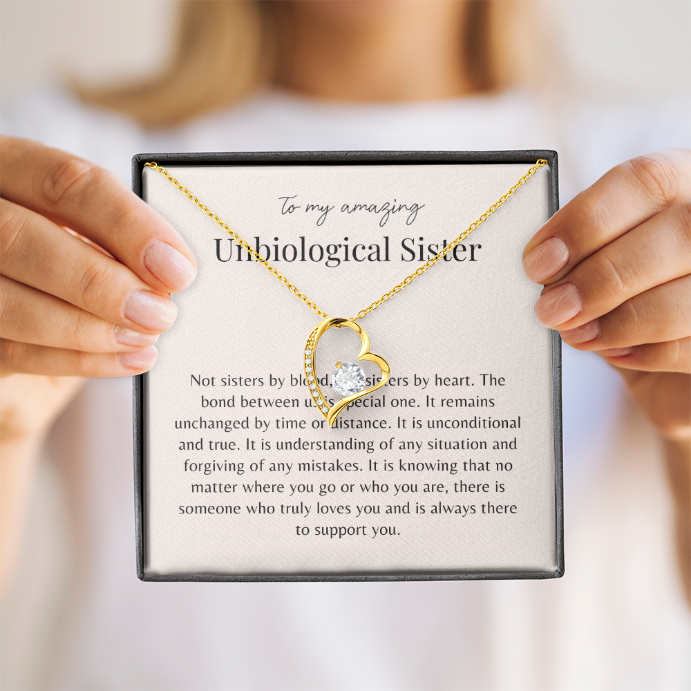 Amazing Unbiological Sister Necklace