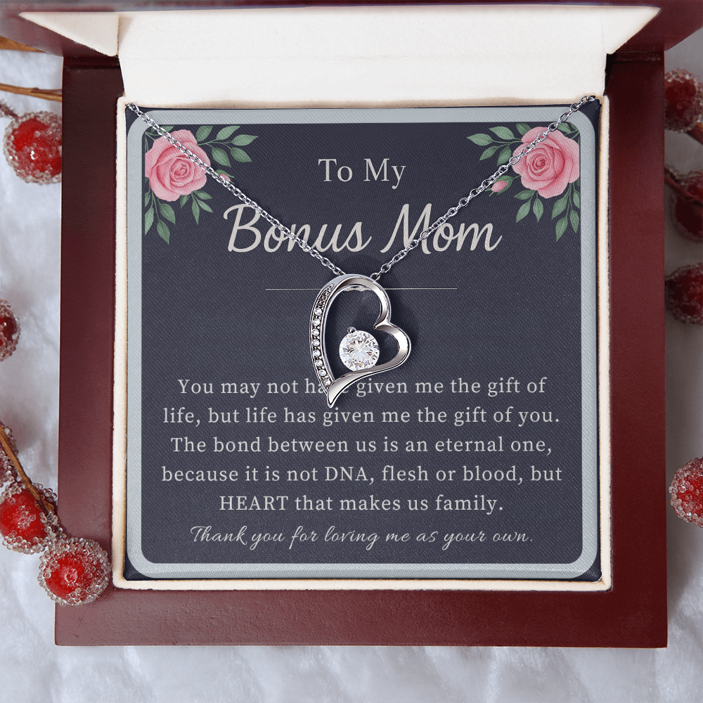 To My Bonus Mom Necklace