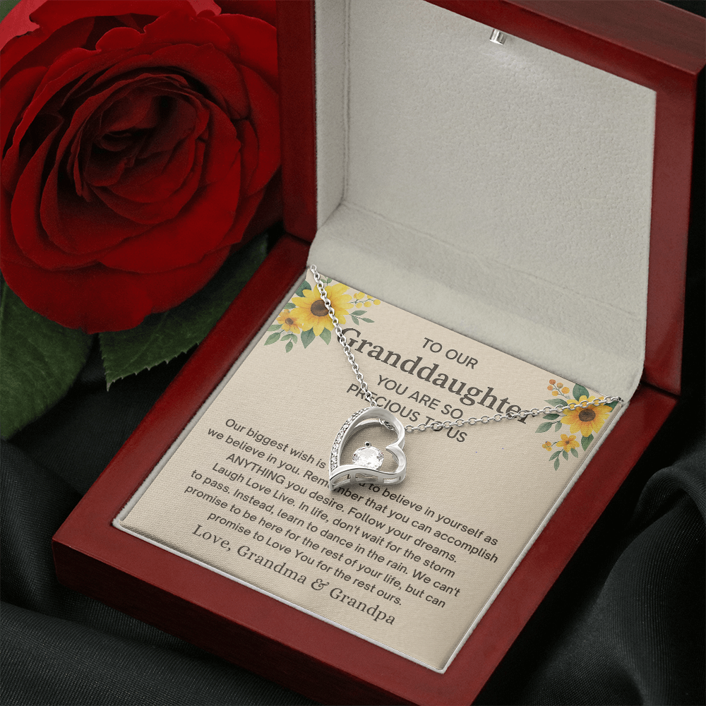 To Our Granddaughter Necklace