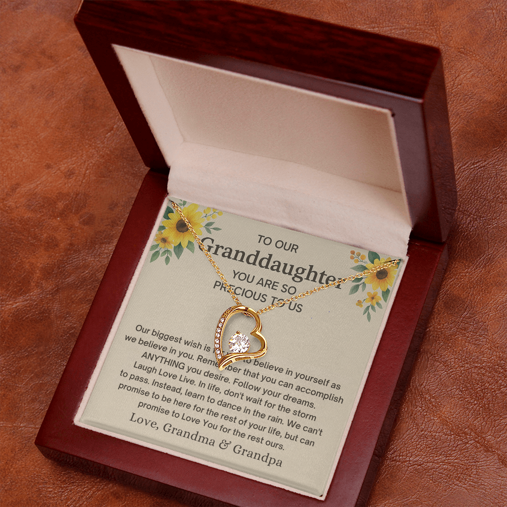 To Our Granddaughter Necklace
