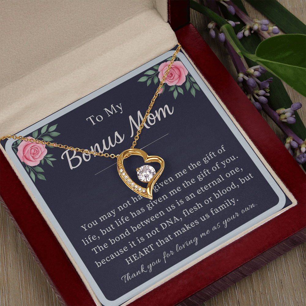 To My Bonus Mom Necklace