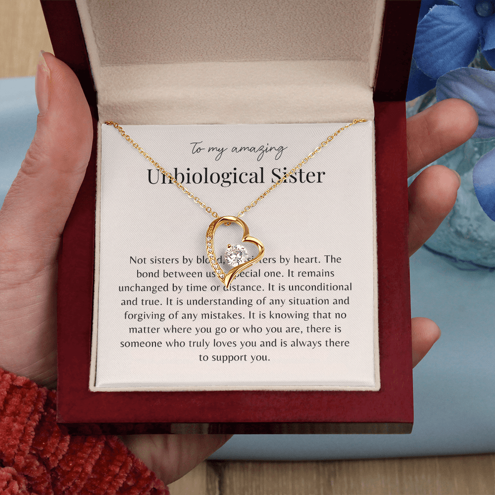 Amazing Unbiological Sister Necklace