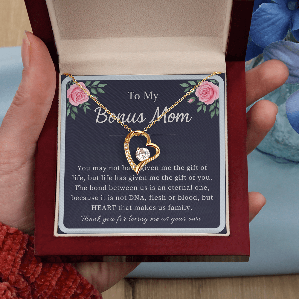 To My Bonus Mom Necklace
