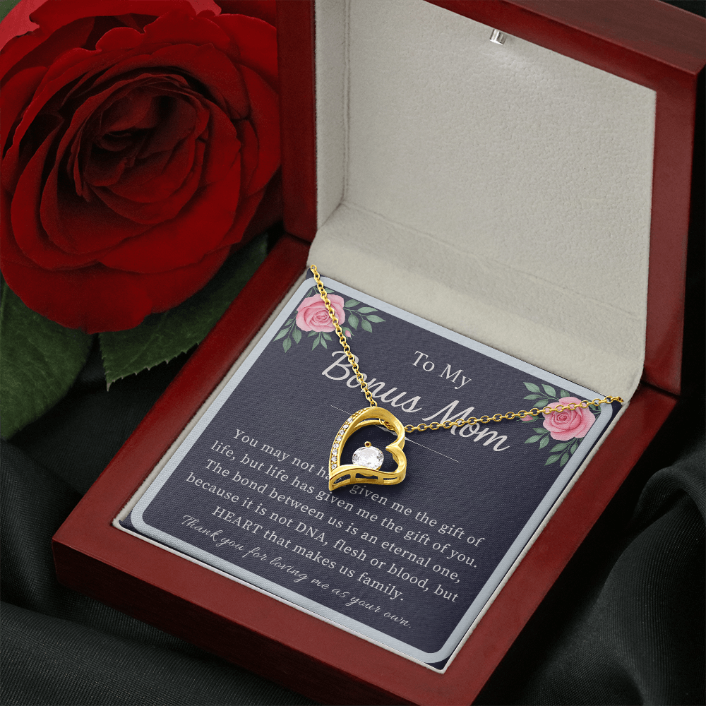 To My Bonus Mom Necklace