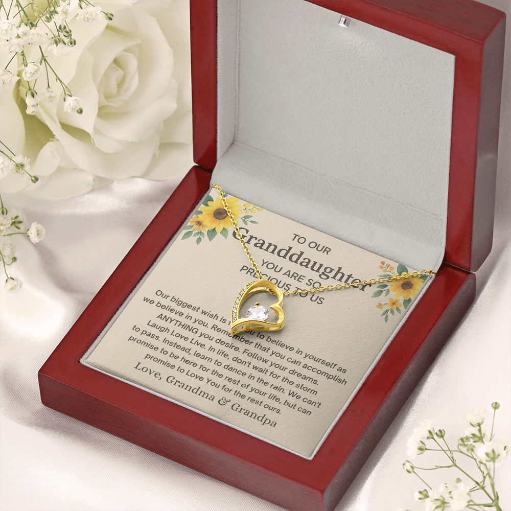 To Our Granddaughter Necklace