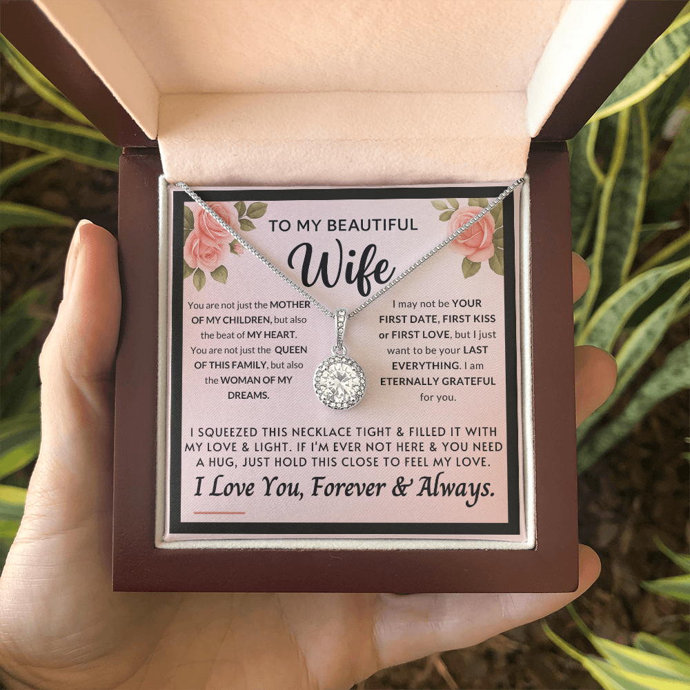 To My Beautiful Wife Necklace