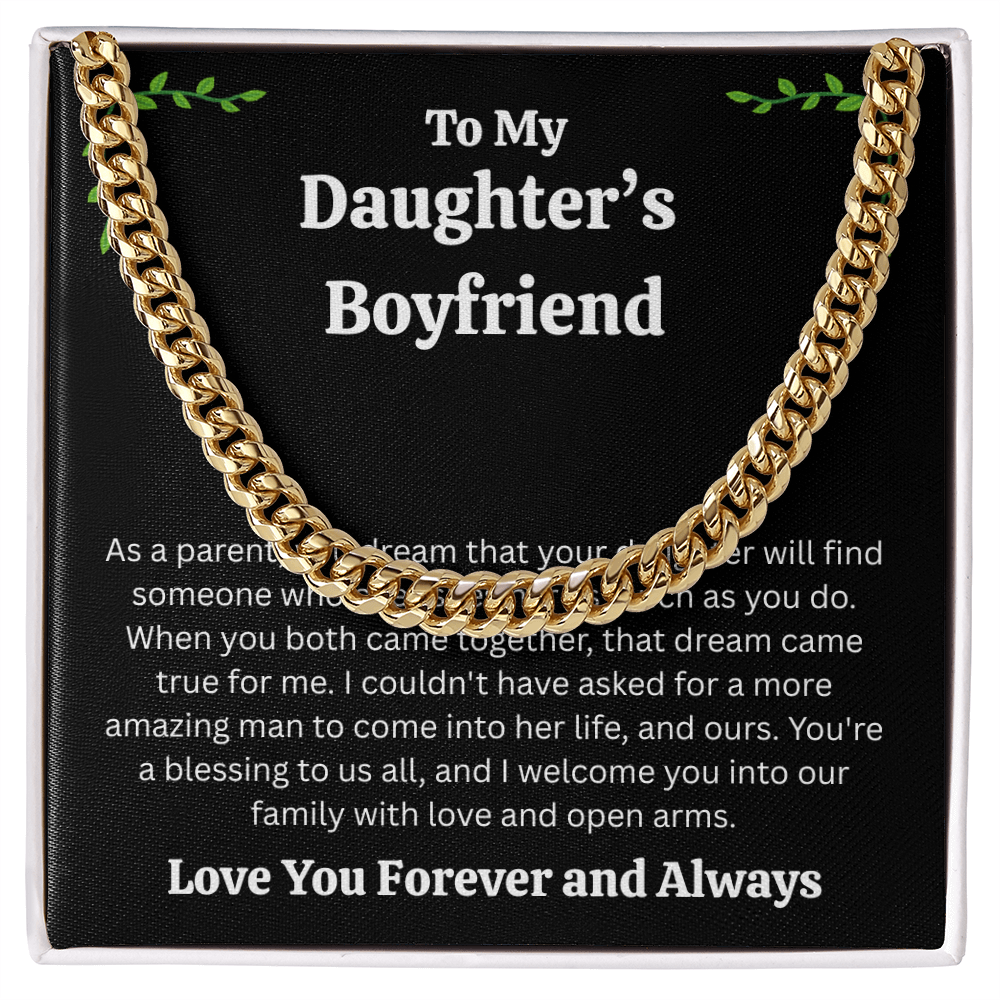 Daughter's Boyfriend Necklace