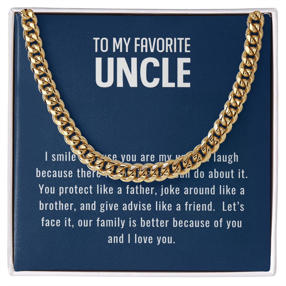 Favorite Uncle Necklace