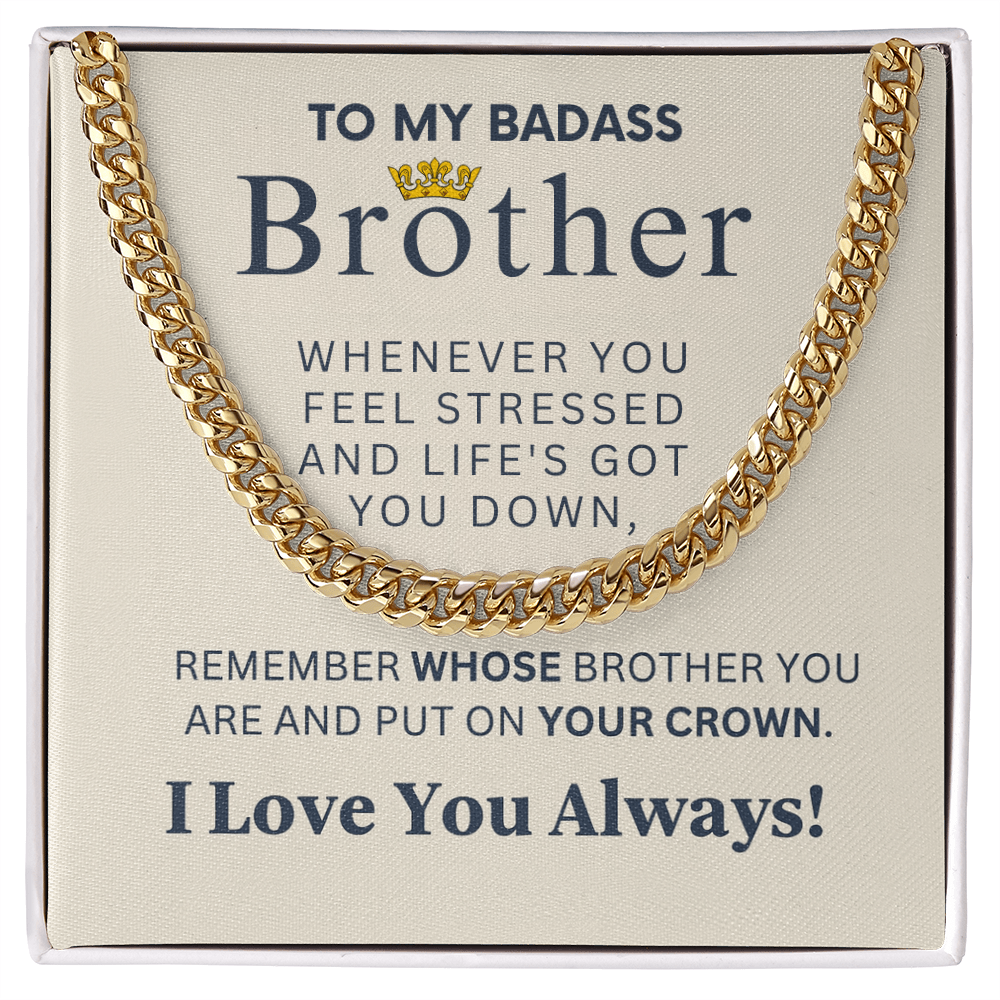 Badass Brother Necklace