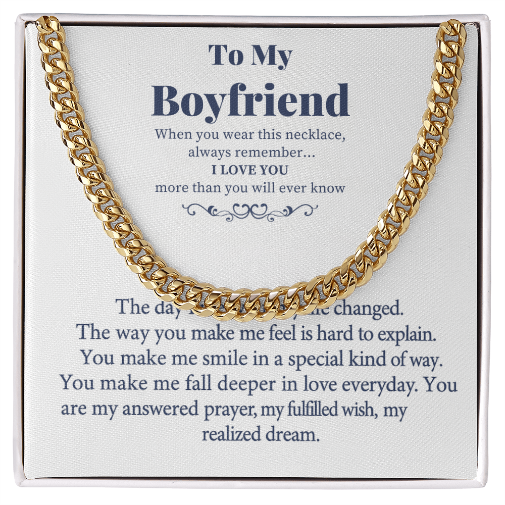 Boyfriend Necklace