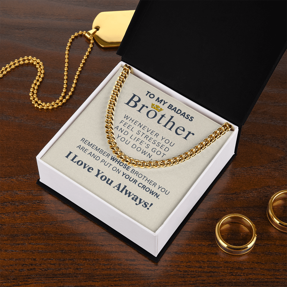 Badass Brother Necklace