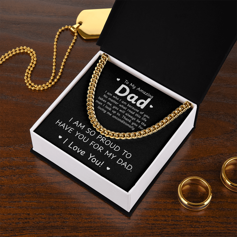 Amazing Dad Necklace