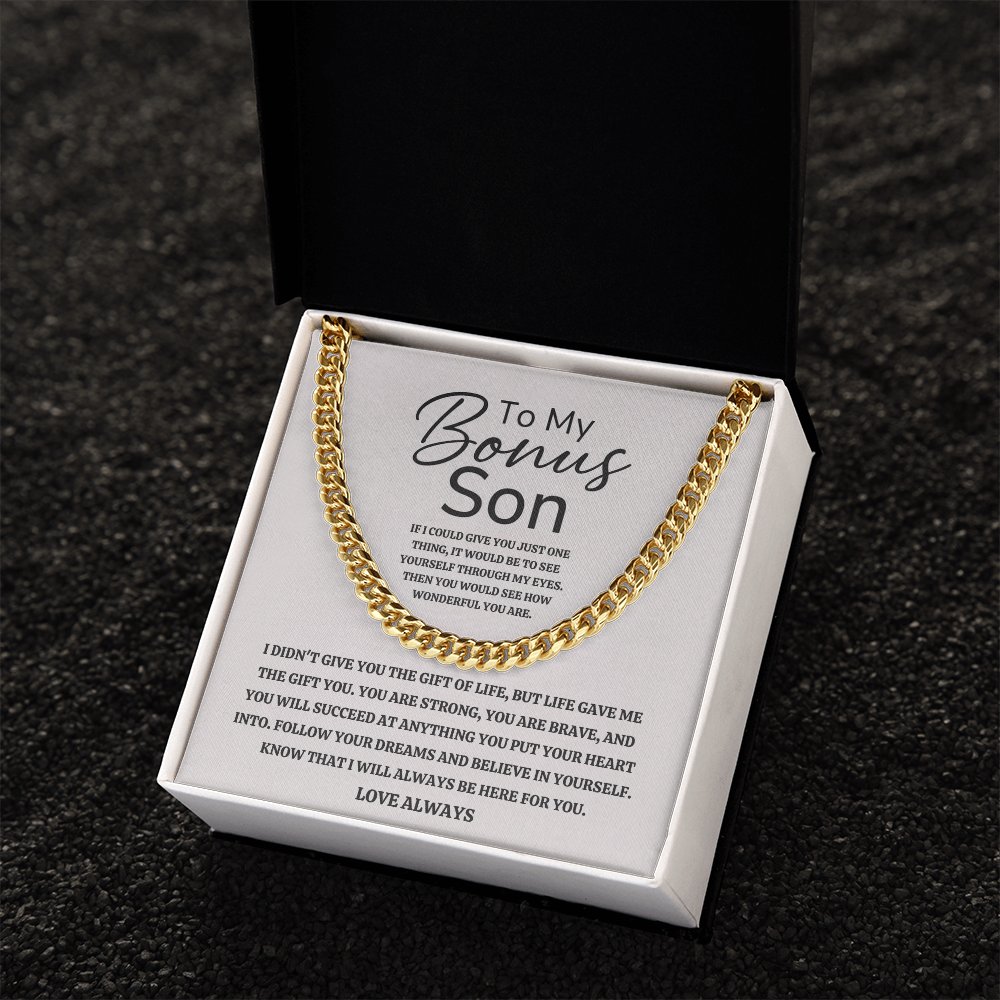To My Bonus Son