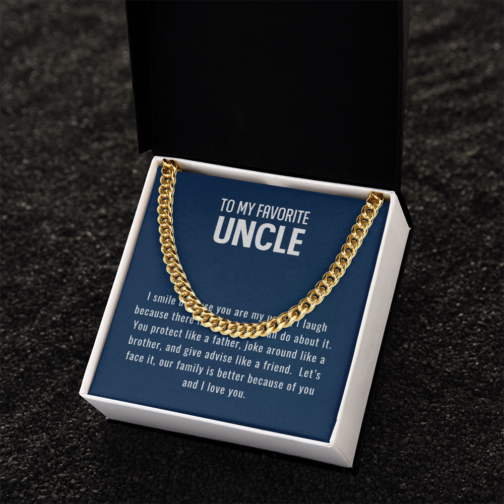 Favorite Uncle Necklace