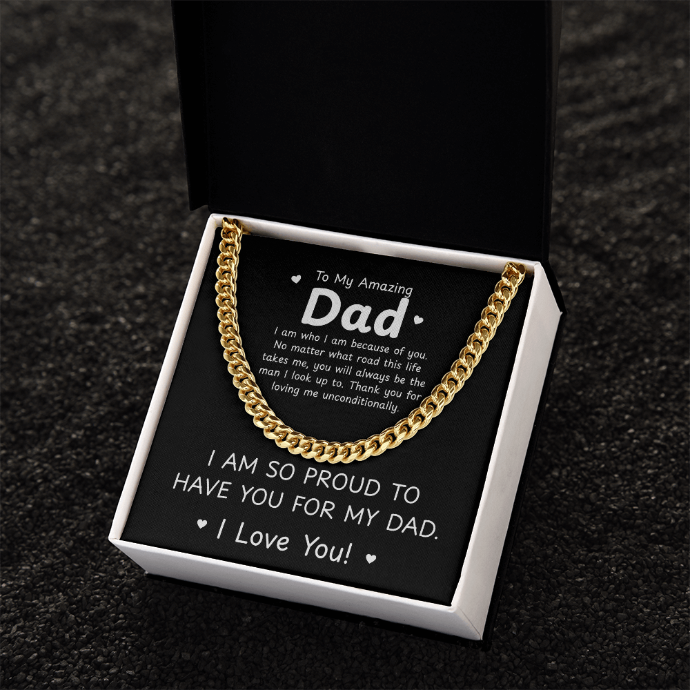 Amazing Dad Necklace