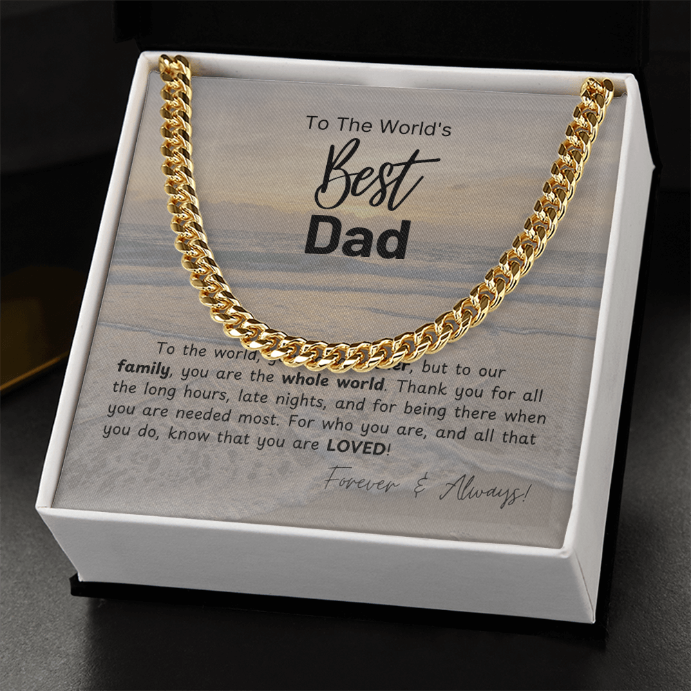 World's Best Dad Necklace